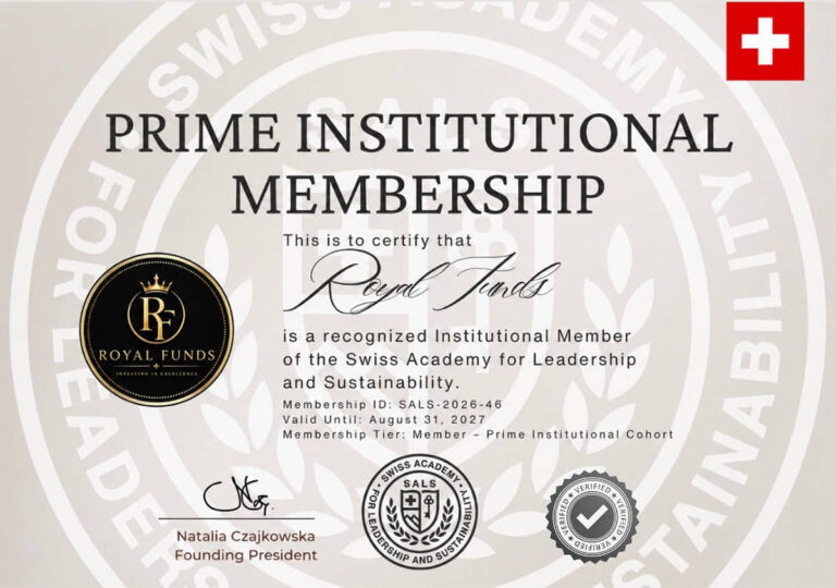 Prime Institutional Membership Prime Institutional Membership